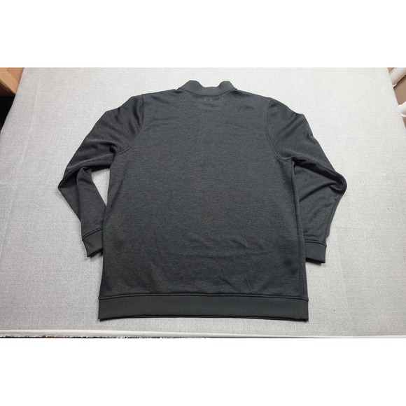 Under Armour ColdGear Quarter Zip Mens 3XLT Gray Fleece Pullover Sweatshirt - Picture 4 of 10